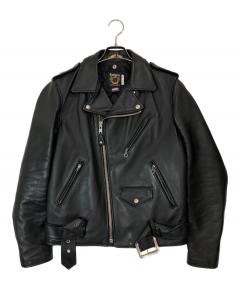 中古・古着通販】SCYE (サイ) ダブルライダースジャケット ブルー