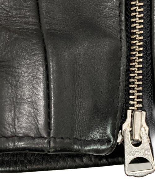 Schott（ショット）Schott (ショット) VINTAGE ONESTAR ダブルライダースジャケット ブラック サイズ:38の古着・服飾アイテム