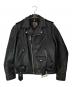 Schott（ショット）の古着「VINTAGE ONESTAR ダブルライダースジャケット」｜ブラック