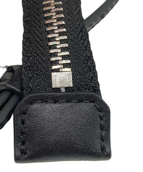 MM6 Maison Margiela（エムエムシックスメゾンマルジェラ）MM6 Maison Margiela (エムエムシックスメゾンマルジェラ) ミニショルダーバッグ レザーショルダーバッグ　 ブラックの古着・服飾アイテム