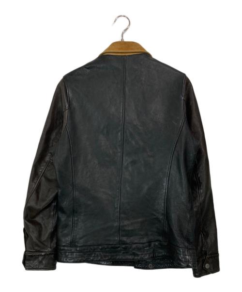 glamb（グラム）glamb (グラム) ブレインレザージャケット ブラック サイズ:3の古着・服飾アイテム