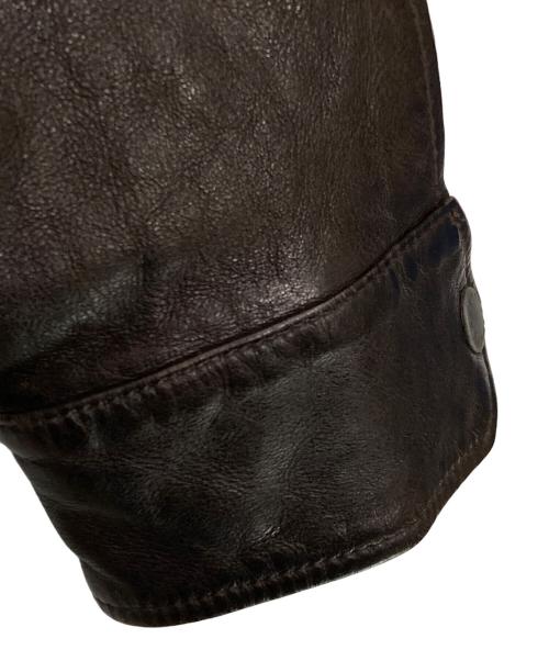 glamb（グラム）glamb (グラム) ブレインレザージャケット ブラック サイズ:3の古着・服飾アイテム