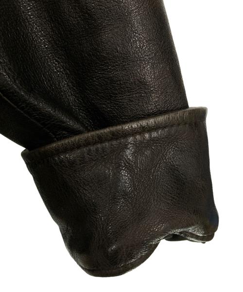glamb（グラム）glamb (グラム) ブレインレザージャケット ブラック サイズ:3の古着・服飾アイテム