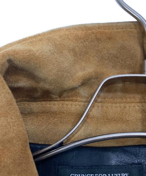 glamb（グラム）glamb (グラム) ブレインレザージャケット ブラック サイズ:3の古着・服飾アイテム