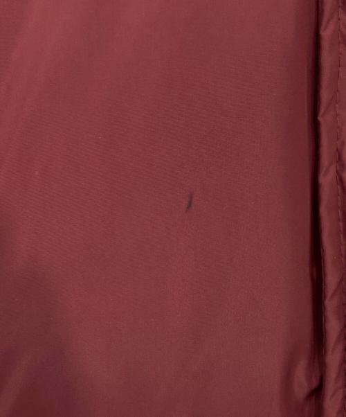 COACH（コーチ）COACH (コーチ) ヴァーシティ ダウン ジャケット バーガンディー サイズ:Lの古着・服飾アイテム