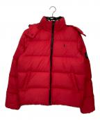Calvin Klein Jeansカルバンクラインジーンズ）の古着「ダウンジャケット」｜レッド