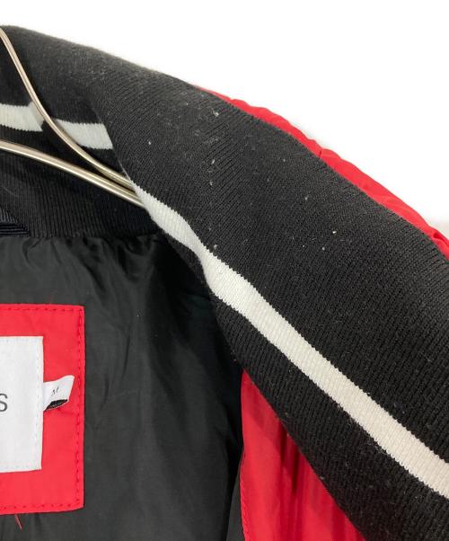 Calvin Klein Jeans（カルバンクラインジーンズ）Calvin Klein Jeans (カルバンクラインジーンズ) ダウンジャケット レッド サイズ:Ⅿの古着・服飾アイテム