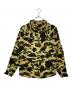 A BATHING APE (ア ベイシング エイプ) サルカモ柄マウンテンパーカー ベージュ サイズ:S：10000円
