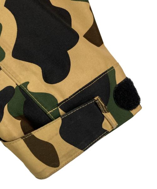 A BATHING APE（ア ベイシング エイプ）A BATHING APE (ア ベイシング エイプ) 1ST CAMO SNOWBOARD JACKET ブラック サイズ:Sの古着・服飾アイテム