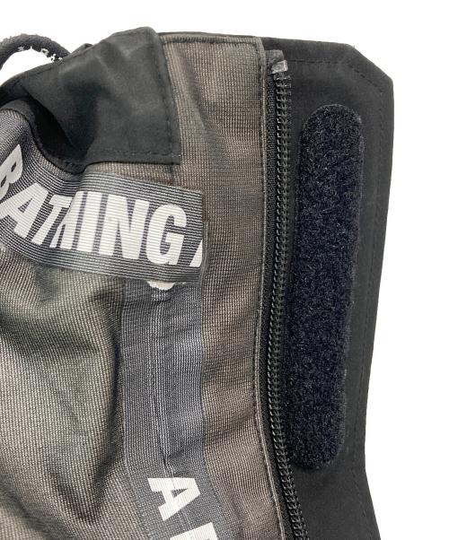 A BATHING APE（ア ベイシング エイプ）A BATHING APE (ア ベイシング エイプ) 1ST CAMO SNOWBOARD JACKET ブラック サイズ:Sの古着・服飾アイテム