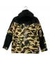 A BATHING APE (ア ベイシング エイプ) 1ST CAMO SNOWBOARD JACKET ブラック サイズ:S：39000円