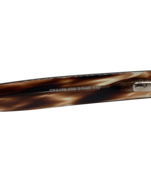 TOM FORD（トムフォード）TOM FORD (トムフォード) 伊達眼鏡 ブラウン サイズ:SIZE 51□20 140の古着・服飾アイテム