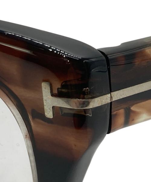 TOM FORD（トムフォード）TOM FORD (トムフォード) 伊達眼鏡 ブラウン サイズ:SIZE 51□20 140の古着・服飾アイテム