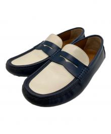 BALLY（バリー）の古着「ドライビングローファー」｜ネイビー