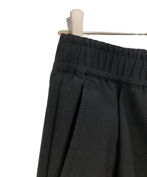 N.HOOLYWOOD（エヌ ハリウッド）N.HOOLYWOOD (エヌ ハリウッド) WIDE TAPERED EASY SLACKS ブラック サイズ:40の古着・服飾アイテム