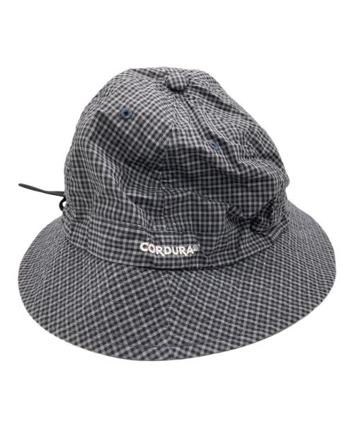 SUPREME（シュプリーム）Supreme (シュプリーム) Cordura Plaid Bell Hat グレーの古着・服飾アイテム