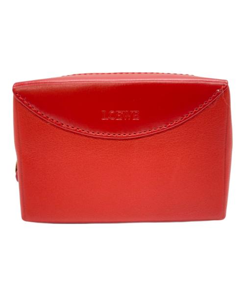 LOEWE（ロエベ）LOEWE (ロエベ) コインケース レッドの古着・服飾アイテム