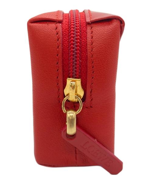 LOEWE（ロエベ）LOEWE (ロエベ) コインケース レッドの古着・服飾アイテム