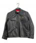 Lewis Leathers（ルイスレザース）の古着「シングルライダースジャケット」｜ブラック