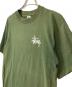 中古・古着 stussy (ステューシー) 90's スカルボーンプリントTシャツ グリーン サイズ:XL：10000円