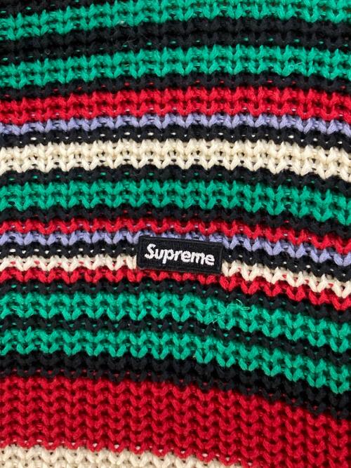 SUPREME（シュプリーム）Supreme (シュプリーム) Small Box Ribbed Sweater グリーン サイズ:Lの古着・服飾アイテム