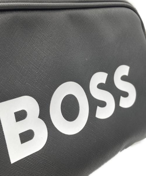 HUGO BOSS（ヒューゴ ボス）HUGO BOSS (ヒューゴ ボス) セカンドバッグ ブラックの古着・服飾アイテム