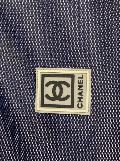 CHANEL（シャネル）CHANEL (シャネル) スポーツライン ココマーク ポロシャツ ネイビー サイズ:42の古着・服飾アイテム