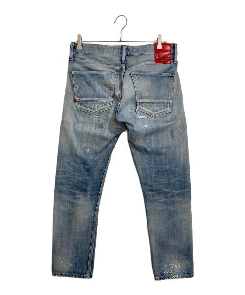 Denham（デンハム）Denham (デンハム) ダメージデニムパンツ ブルー サイズ:不明の古着・服飾アイテム
