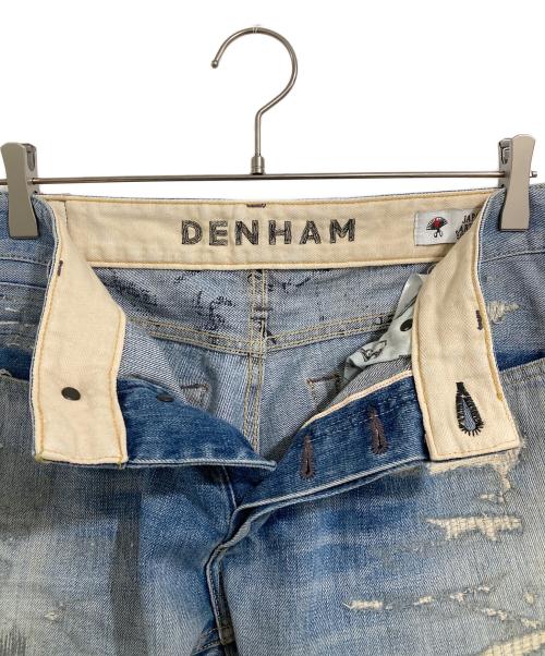 Denham（デンハム）Denham (デンハム) ダメージデニムパンツ ブルー サイズ:不明の古着・服飾アイテム