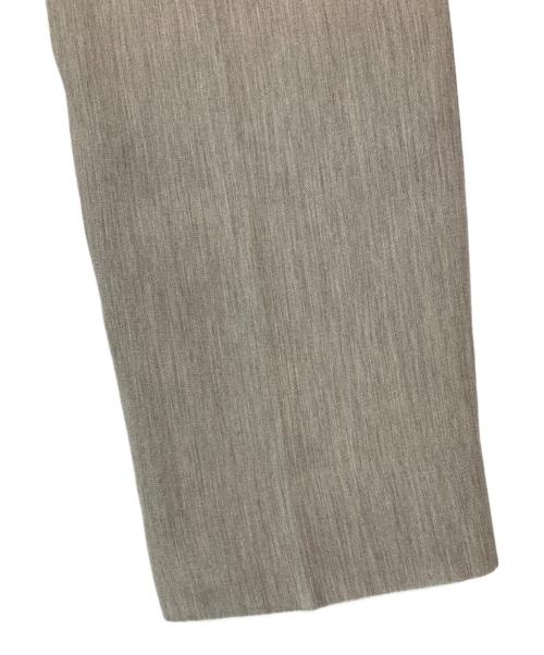 AURALEE（オーラリー）AURALEE (オーラリー) COTTON WOOL DOUBLE CLOTH SLACKS グレー サイズ:4の古着・服飾アイテム