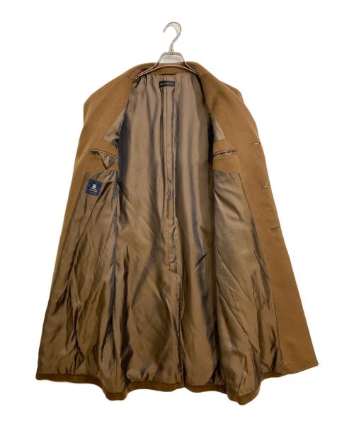 Hilton（ヒルトン）Hilton (ヒルトン) カシミヤチェスターコート ブラウン サイズ:LLの古着・服飾アイテム