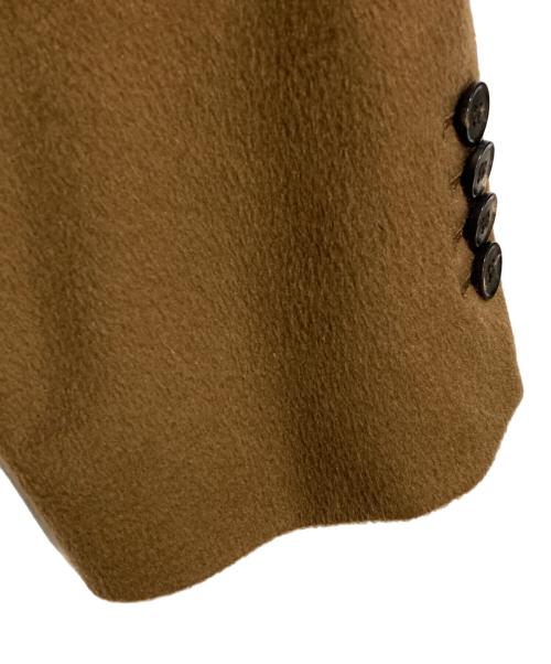 Hilton（ヒルトン）Hilton (ヒルトン) カシミヤチェスターコート ブラウン サイズ:LLの古着・服飾アイテム