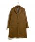 Hilton（ヒルトン）の古着「カシミヤチェスターコート」｜ブラウン