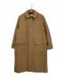 Graphpaper（グラフペーパー）の古着「Wool Cashmere Long Coat」｜ベージュ