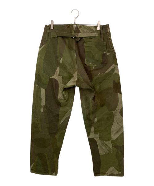 NIGEL CABOURN（ナイジェルケーボン）NIGEL CABOURN (ナイジェルケーボン) CLASSIC DENISON PANT グリーン サイズ:34の古着・服飾アイテム