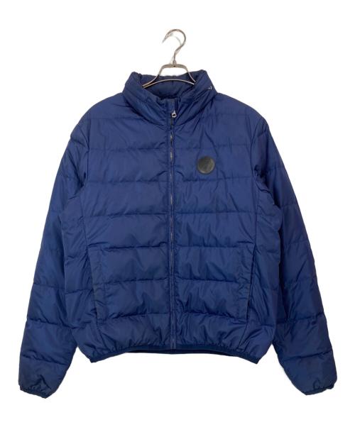 GUCCI（グッチ）GUCCI (グッチ) ヒステリアロゴダウンジャケット ネイビー サイズ:52の古着・服飾アイテム