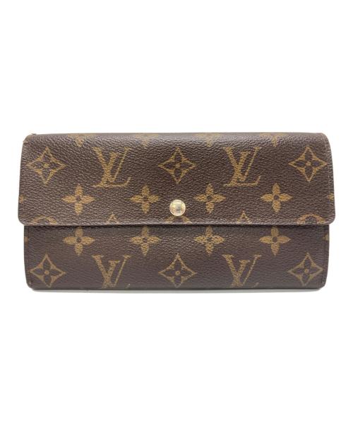 LOUIS VUITTON（ルイ ヴィトン）LOUIS VUITTON (ルイ ヴィトン) 長財布 ブラウンの古着・服飾アイテム