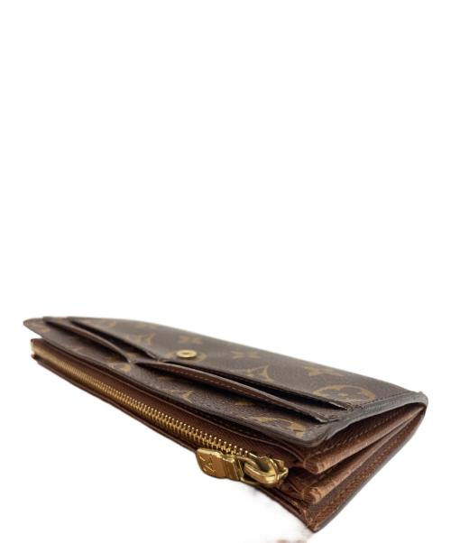 LOUIS VUITTON（ルイ ヴィトン）LOUIS VUITTON (ルイ ヴィトン) 長財布 ブラウンの古着・服飾アイテム