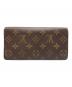 LOUIS VUITTON (ルイ ヴィトン) 長財布 ブラウン：15000円