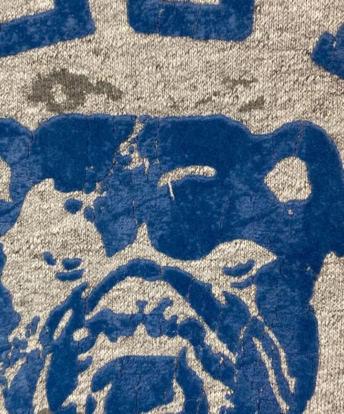 POLO RALPH LAUREN（ポロ・ラルフローレン）POLO RALPH LAUREN (ポロ・ラルフローレン) ワッペンクルーネックスウェット グレー サイズ:Sの古着・服飾アイテム