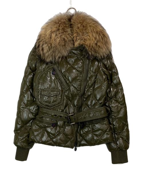 MONCLER（モンクレール）MONCLER (モンクレール) VIRGINIA ダウンジャケット グリーンの古着・服飾アイテム