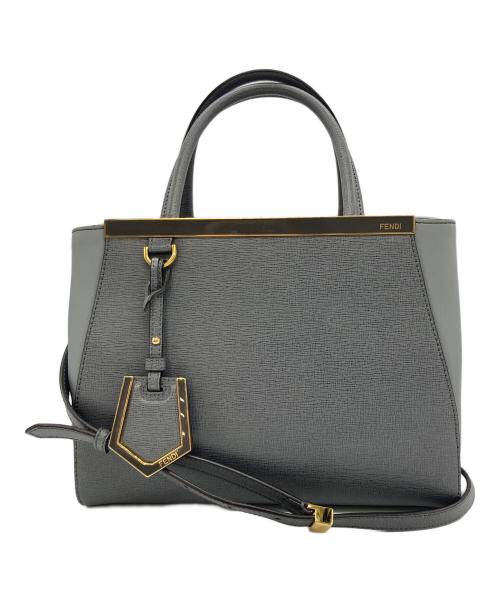 FENDI（フェンディ）FENDI (フェンディ) 2WAYバッグ グレーの古着・服飾アイテム