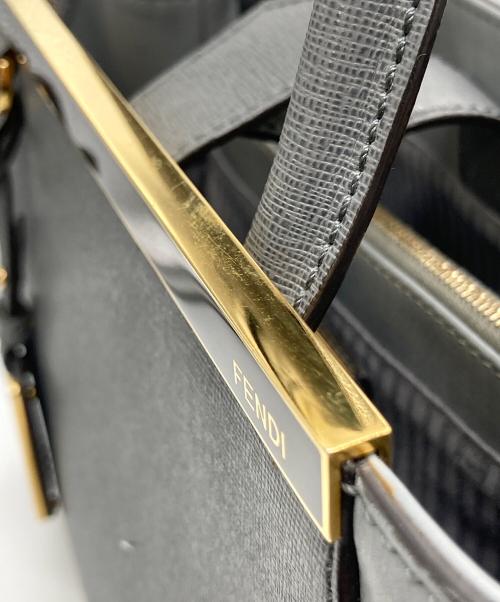 FENDI（フェンディ）FENDI (フェンディ) 2WAYバッグ グレーの古着・服飾アイテム