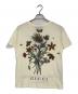 GUCCI (グッチ) シャトーマーモントショートスリーブTシャツ ベージュ サイズ:XXS：15000円