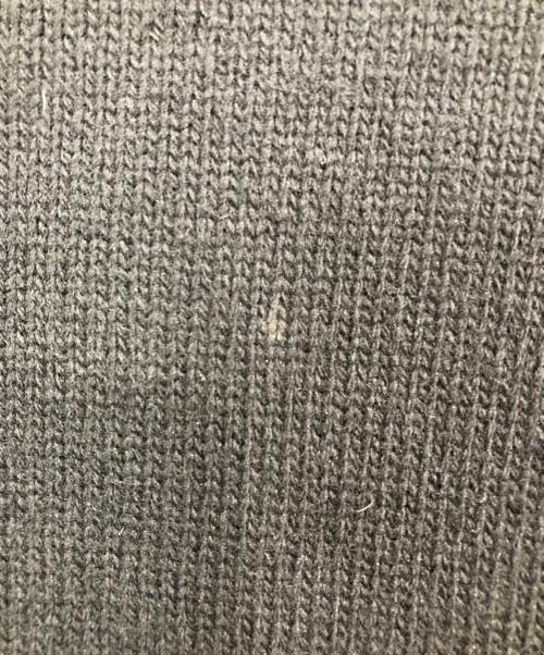 STONE ISLAND（ストーンアイランド）STONE ISLAND (ストーンアイランド) クルーネックニットセーター ブラック サイズ:Lの古着・服飾アイテム