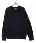STONE ISLAND（ストーンアイランド）の古着「クルーネックニットセーター」｜ブラック