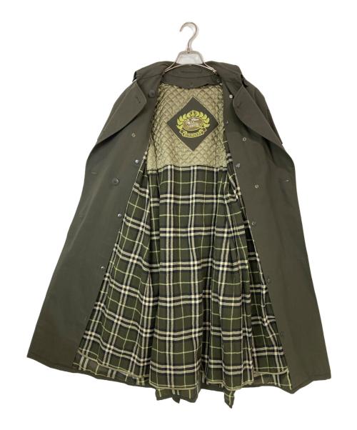 BURBERRY（バーバリー）BURBERRY (バーバリー) ライナー付きトレンチコート グリーン サイズ:9の古着・服飾アイテム