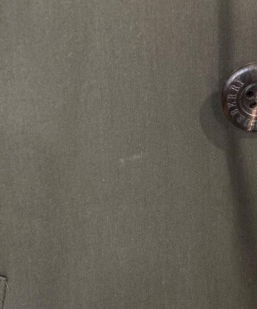 BURBERRY（バーバリー）BURBERRY (バーバリー) ライナー付きトレンチコート グリーン サイズ:9の古着・服飾アイテム