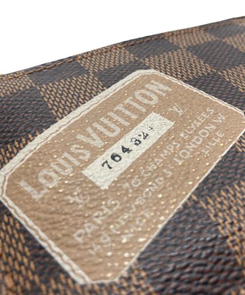 LOUIS VUITTON（ルイ ヴィトン）LOUIS VUITTON (ルイ ヴィトン) ポシェットクレ ラベルコレクション ブラウンの古着・服飾アイテム