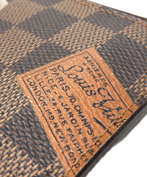 LOUIS VUITTON（ルイ ヴィトン）LOUIS VUITTON (ルイ ヴィトン) ポシェットクレ ラベルコレクション ブラウンの古着・服飾アイテム